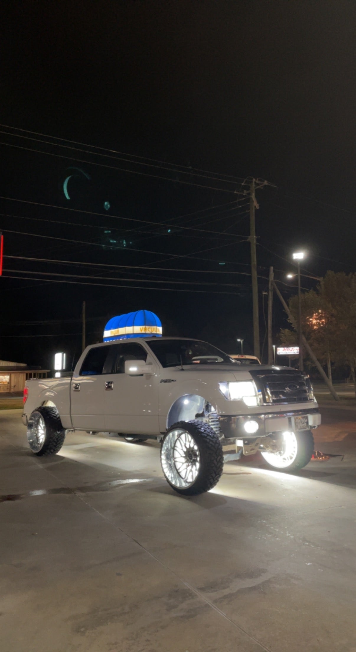 4 9 LED White Rock Lights