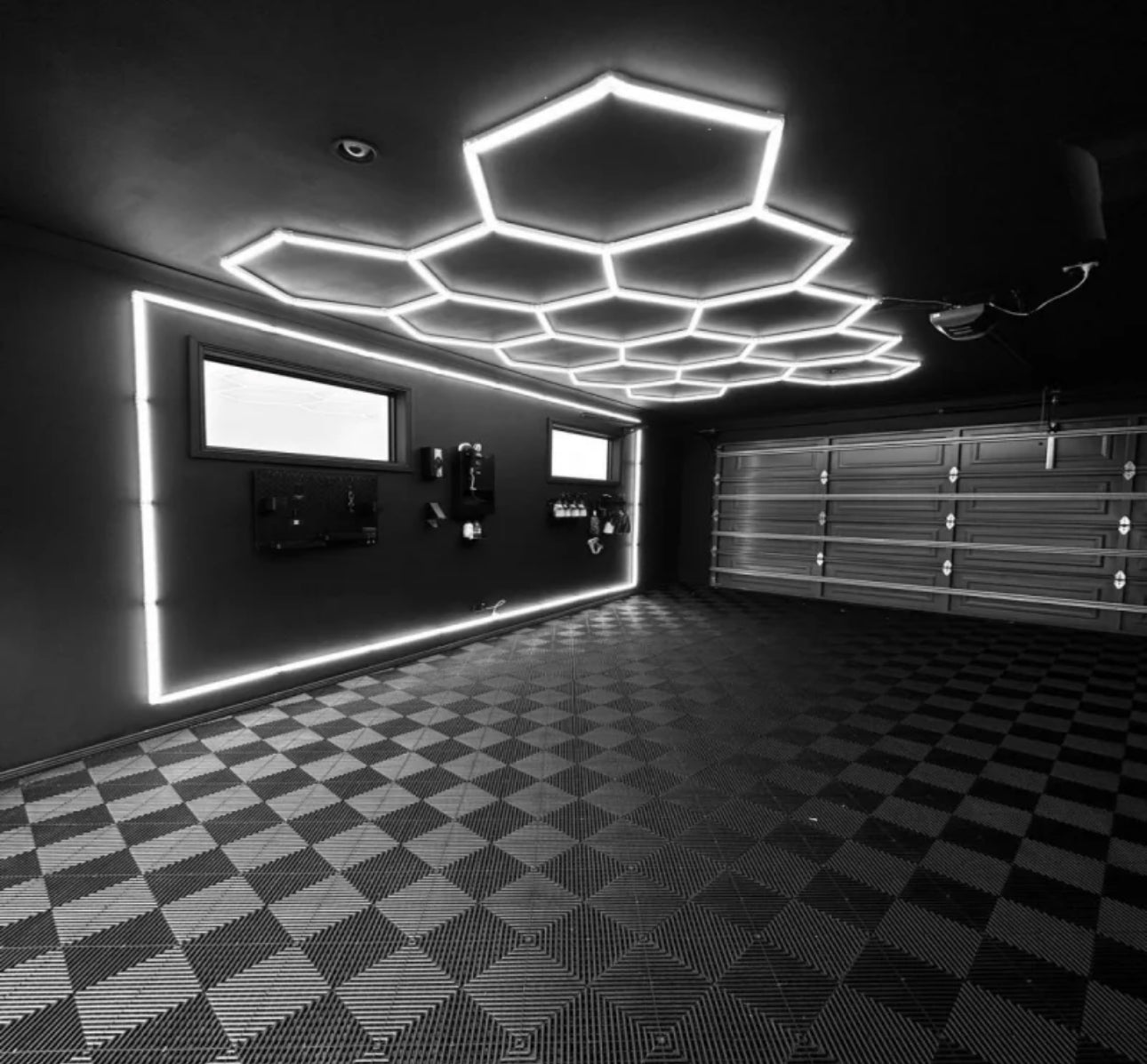 Hexagon Lighting Grid